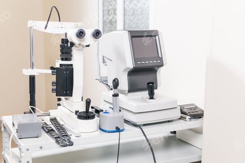 Preview: Eye health, eye disease prevention. Medical laboratory. Medicine and health care, Ophthalmology