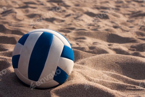 Preview: Volleyball ball on the beach
