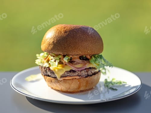 Preview: fresh tasty burger