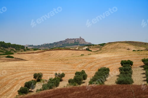 Preview: Country landscape near Aliano and Craco, Basilicata, Italy