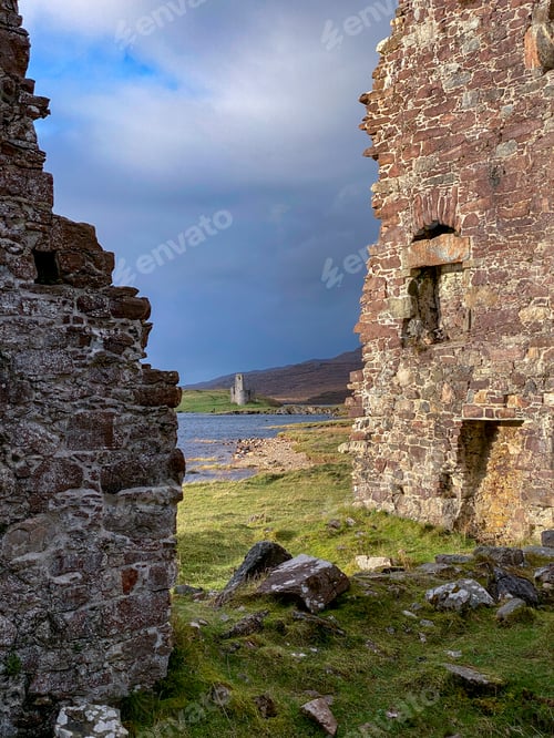 Preview: Calda House near Ardvreck Castle - Loch Assynt - Scotland