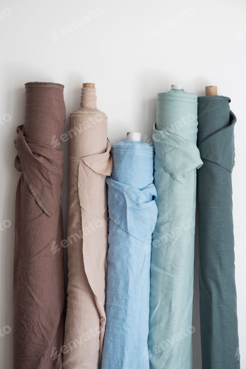 Preview: Fabrics rolls