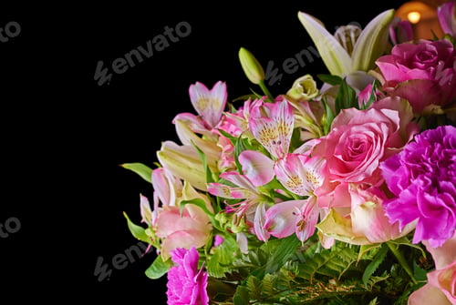 Preview: Colourful bouquet of flowers. A bouquet of appreciation.