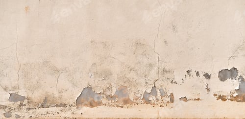 Preview: Weathered Beige Wall with Peeling Plaster Texture
