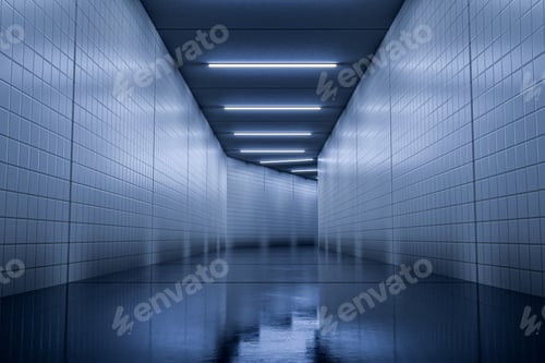 Preview: A typical underground corridor background