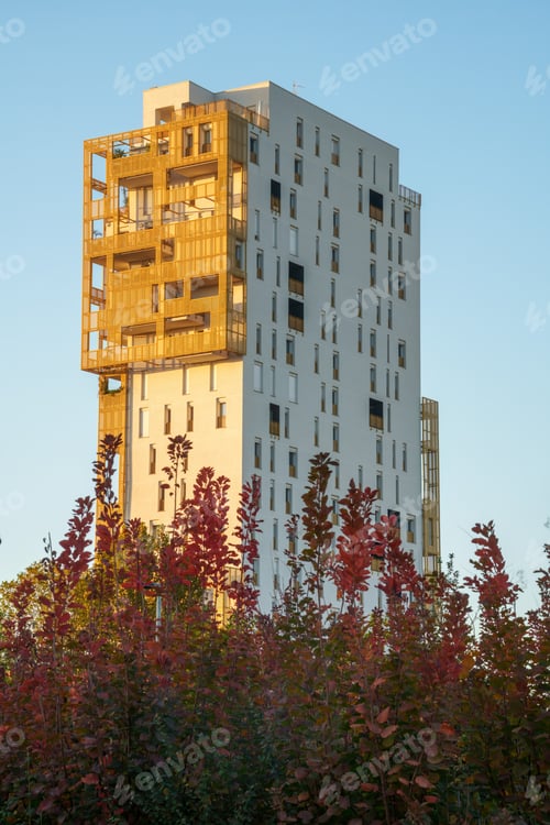 Preview: Citylife, modern park in Milan, Italy