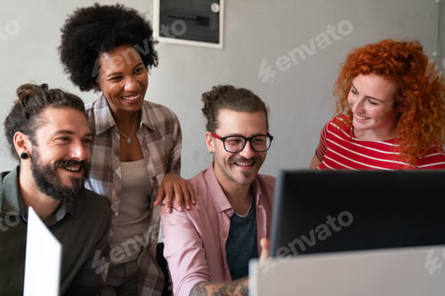 Preview: Developing programming and coding technologies. Programmer working in a software develop company