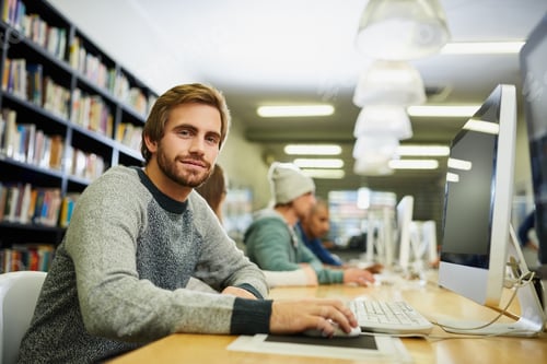 Preview: Studying in the library helps me focus