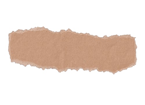 Vista previa: textura de pieza de papel artesanal rasgada