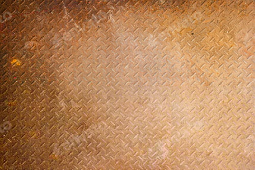 Preview: Rusted Diamond Plate Texture Background