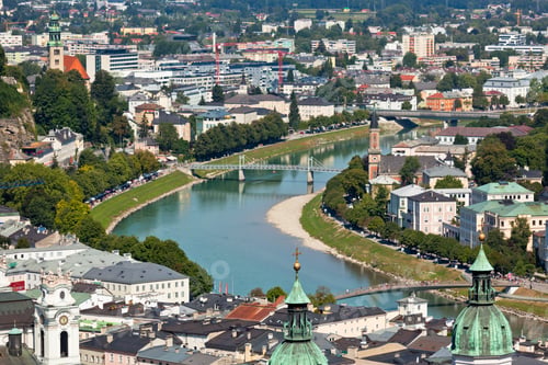 Preview: The old city of Salzburg, Austria