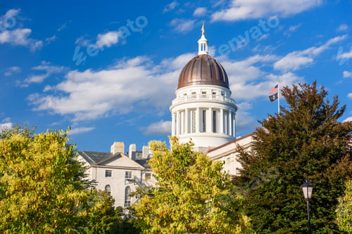 Preview: The Maine State House in Augusta, Maine