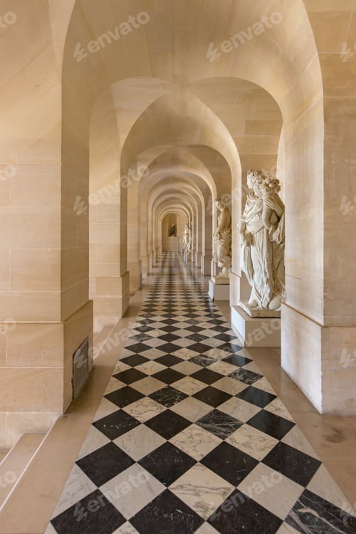 Preview: Palace of Versailles is a royal Chateau in Versailles. Paris, France.