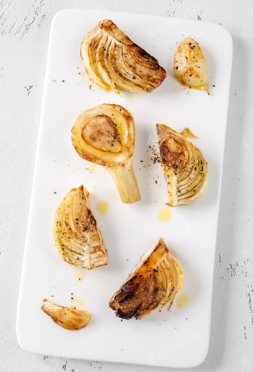 Preview: Sliced roasted fennel