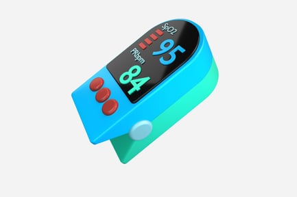 Preview: Oximeter 3D Illustration