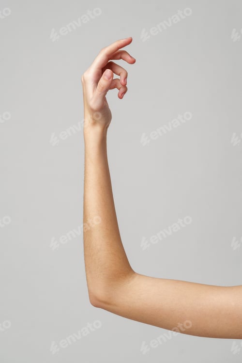 Preview: Close Up of a Woman's Arm Extended Upward