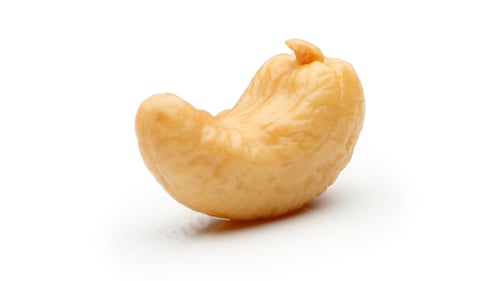 Preview: Delicious Cashew Nuts Isolated. Healthy, Organic Snack with Nutty, Concept for Design