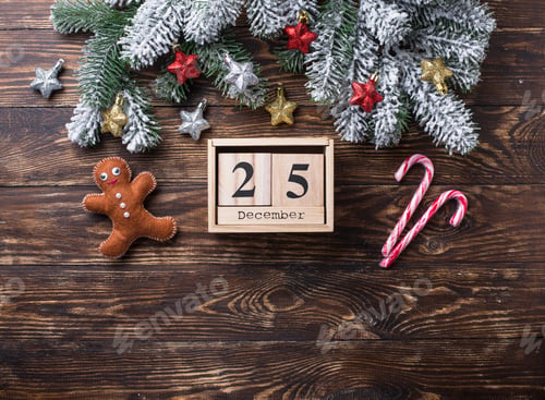 Preview: Christmas or New Year festive background
