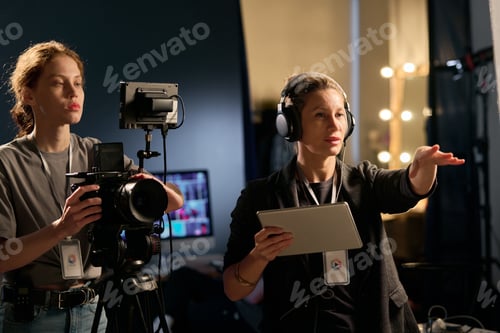 Preview: Female Director Working in Film Production