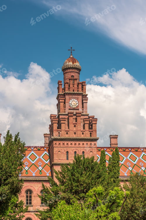 Preview: Monastery wing of the Residence of Bukovinian and Dalmatian Metropolitans in Chernivtsi, Ukraine
