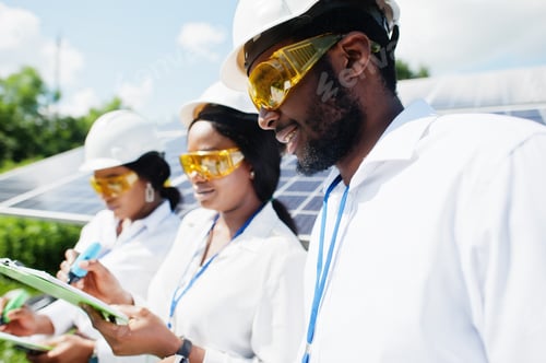 Preview: Africa solar energy concept