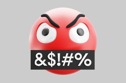 Preview: Red emoji with symbol mask