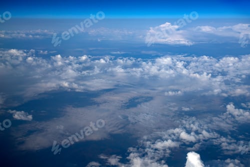 Preview: Clouds viewed from airplane