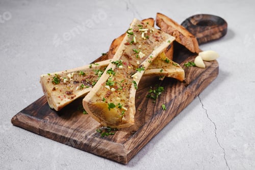 Preview: Homemade roasted beef bone marrow