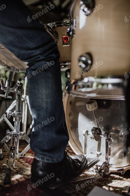Preview: Musician on drums