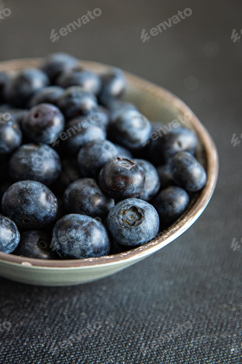 Preview: blueberry ripe juicy berries vitamins natural product snack fresh tasty food dish gourmet food