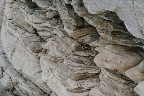 Preview: Gray rock natural surface used as background texture and wallpaper.