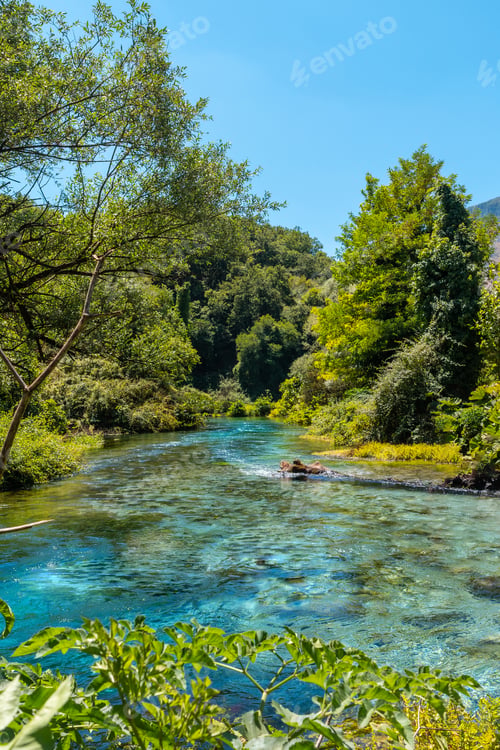 Preview: The Blue eye river, a natural phenomenon in the mountains of southern Albania