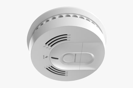 Preview: Household Smoke Detector with Silence Button