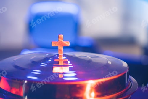 Preview: The process of breaking bread in the modern church.