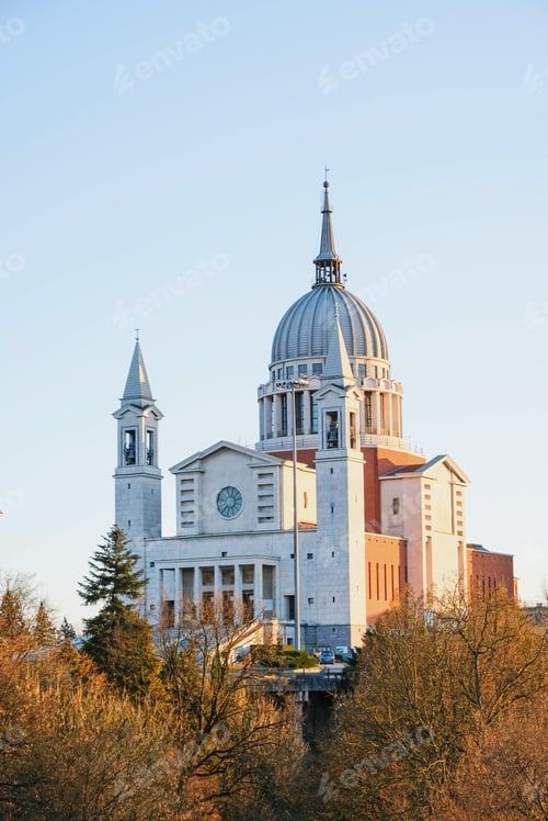 Preview: Basilica of Don Bosco in Castelnuovo d'Asti, in Piedmont.