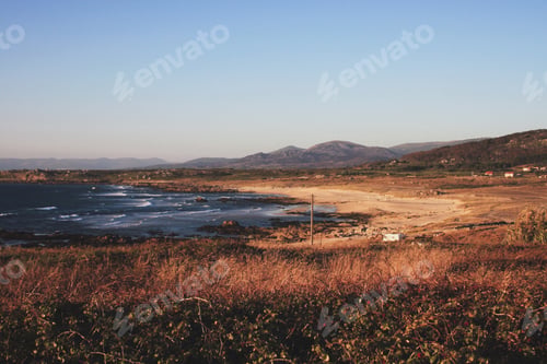 Preview: Isolated beach at fall