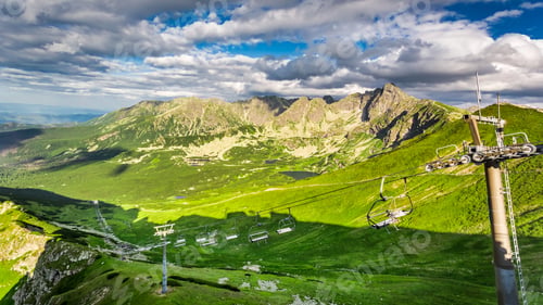 Preview: Aerial lifts above the Tatra Mountains in Poland