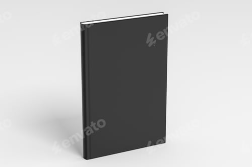 Preview: book, mockup, cover, textbook, realistic