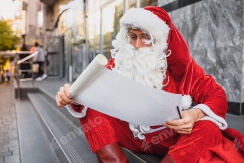 Preview: Santa reads his "letters to santa"