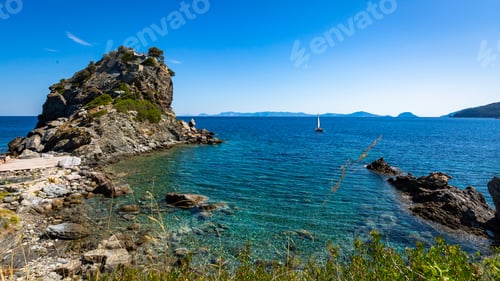 Preview: Sailing in the Greek.islandd off coast of skopelos