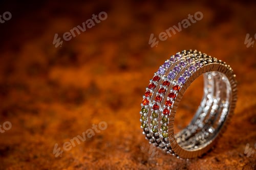 Preview: Modern style silver ring
