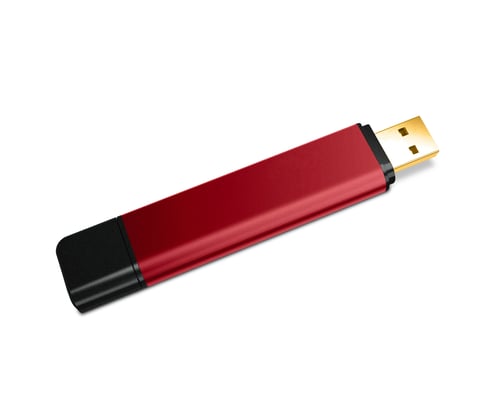 Preview: red USB flash drive
