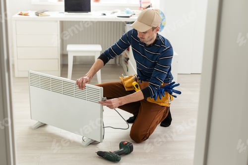 Preview: the master repairs the electric heater