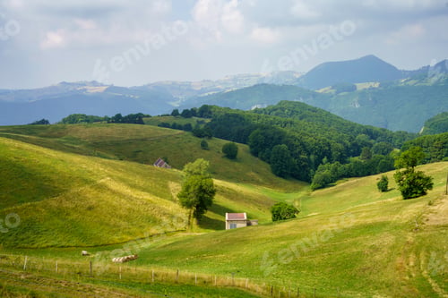 Preview: Landscape in Lessinia near Campofontana