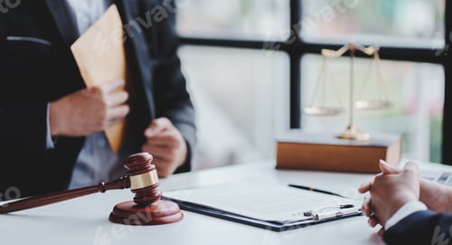 Preview: Concepts of corruption, bankruptcy courts, bail, crime, bribery, fraud, Judge Gavel, soundboard, and