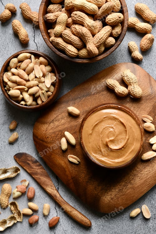 Preview: Peanut butter and peanuts