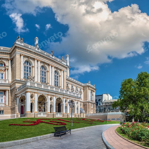 Preview: the Opera and Ballet Theater in Odessa, Ukraine