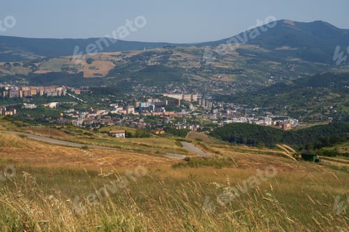 Preview: Landscape in Basilicata from Muro Lucano to Potenza