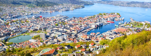 Preview: Panoramic view of Bergen