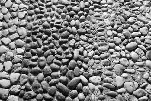 Preview: The Rough Textured Background From Stone Gravel Or Pebble Of Gray Color